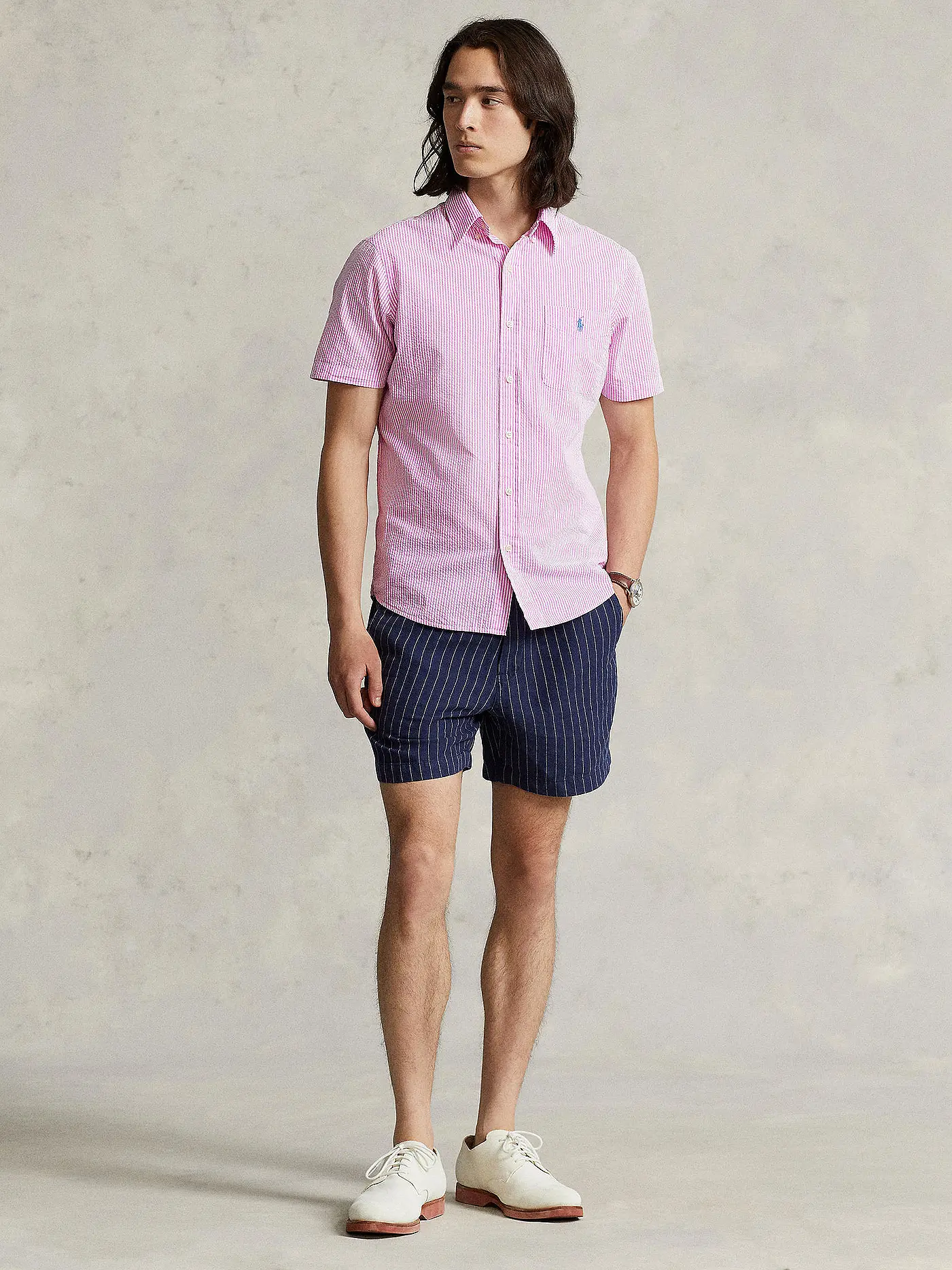 POLO RALPH LAUREN | Hemd Custom Fit | rosa